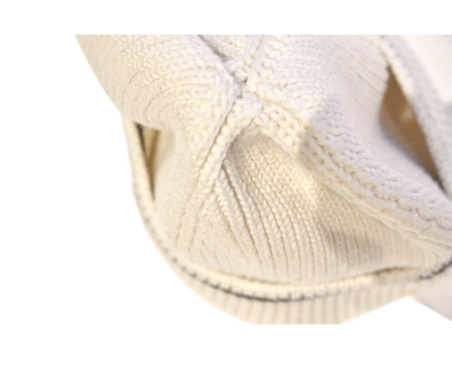 MT HIGH MOUNTAIN MERINO WOOL TECH KNIT BEANIE WHITE