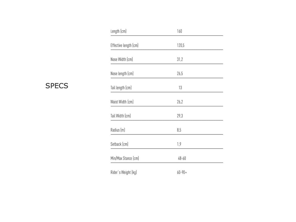 Fjell^ - MT 1542s - Splitboard