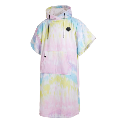 Poncho Velours AOP - Rainbow